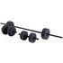 Opti Vinyl Barbell and Dumbbell Set - 25kg