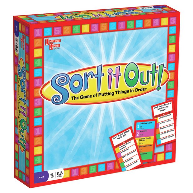 Buy Sort It Out Board Game at Argos.co.uk Your Online Shop for Board