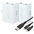 Venom Xbox One S Twin Rechargeable Battery Pack - White