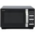 Sharp 900W Flatbed Microwave R360KM - Black