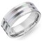Revere Men's Titanium Mother of Pearl Ring