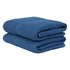 ColourMatch Pair of Bath Towels - Ink Blue