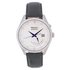Seiko Men's Kinetic Day Date Leather Strap Watch