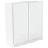 Argos Home Gloss 2 Door Bathroom Wall Cabinet - White