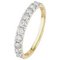 Revere 9ct Yellow Gold 0.50ct Diamond Claw Set Eternity Ring