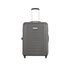 Go Explore Ultra Light 4 Wheel Hard Large Suitcase - Silver
