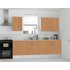 Argos Home Athina 5 Pc Fitted Kitchen Package Beech Effect