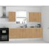 Argos Home Athina 5 Piece Fitted Kitchen Package Oak Effect