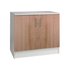 Argos Home Athina 1000mm Fitted Kitchen Base UnitOak Effect