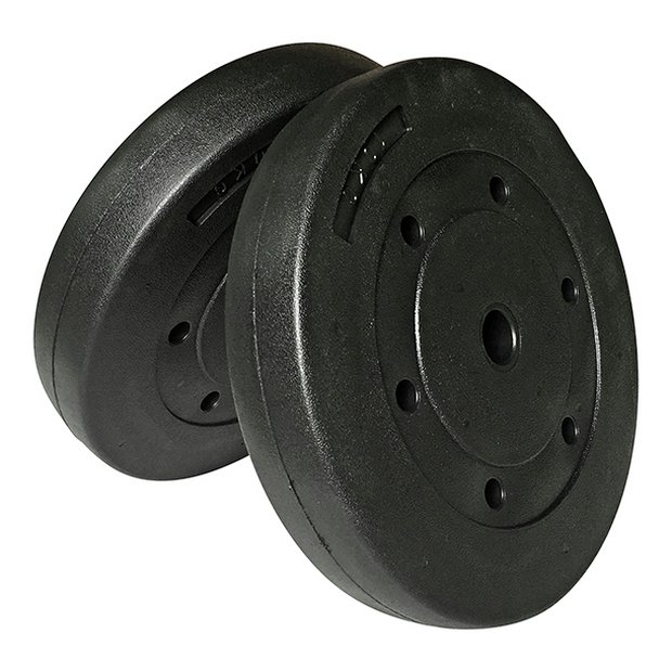 Buy Opti Vinyl Weight Plates 2 x 10kg Barbells Argos