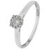 Revere 9ct White Gold 0.15ct tw Diamond Ring