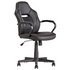 Argos Home Faux Leather Mid Back Gaming Chair - Black