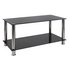 Argos Home Matrix Coffee Glass Table - Black