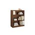 Argos Home Maine 2 Shelf Small Bookcase - Walnut Effect