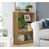 Argos Home 2 Shelf Small Bookcase - Oak Effect