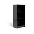 Argos Home Maine Half Width Bookcase - Black Ash Effect