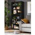 Argos Home Maine 5 Shelf Tall & Wide Deep Bookcase - Black