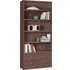 Argos Home Maine 5 Shelf 2 Drw Bookcase - Walnut Effect