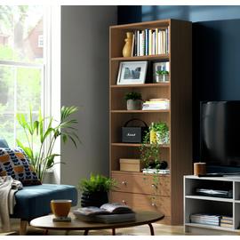 Argos Home Maine 2 Drawer Bookcase