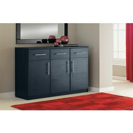 Argos Home Anderson 3 Door 3 Drawer Sideboard - Black