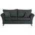 Argos Home Kayla 3 Seater Fabric Sofa - Charcoal