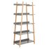 Argos Home Skanda 5 Tier Bamboo Shelving Unit - Grey
