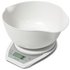 Salter Aquatronic Kitchen Scale and Bowl - White