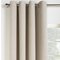 Argos Home Linen Look Blackout Curtains - 168x183cm - Stone