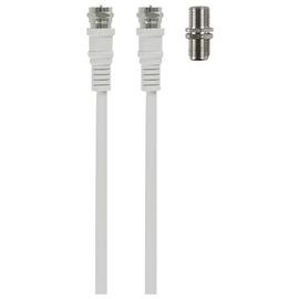 10m Satellite Extension Lead - Nickel Plated