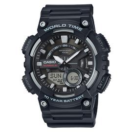 Casio Telememo Digital Black Resin Strap Watch