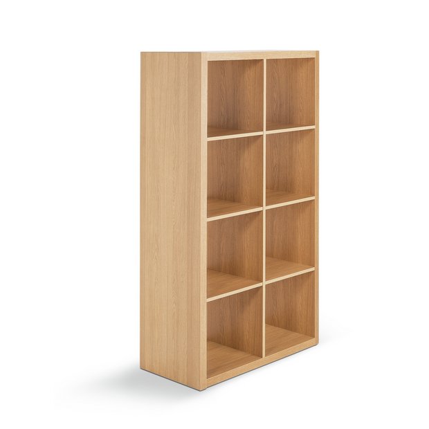 Oak shop cube shelf