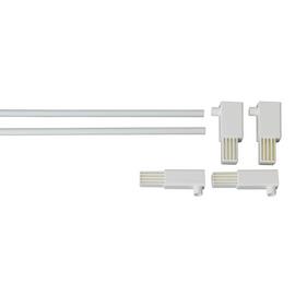 Extra Tall Pet Gate Extension Pack - White