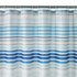 Argos Home Skinny Stripe Shower Curtain - Blue