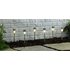 Collection Stainless Steel Solar Marker Lights - Set of 6