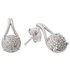 Revere Sterling Silver Diamond Accent Cluster Earrings