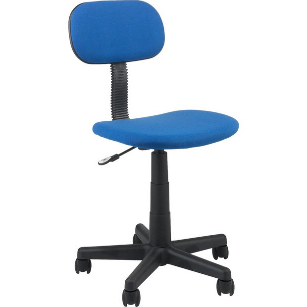 Buy Gas Lift Height Adjustable Office Chair - Blue at Argos.co.uk