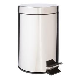 Habitat 3 Litre Stainless Steel Pedal Bin