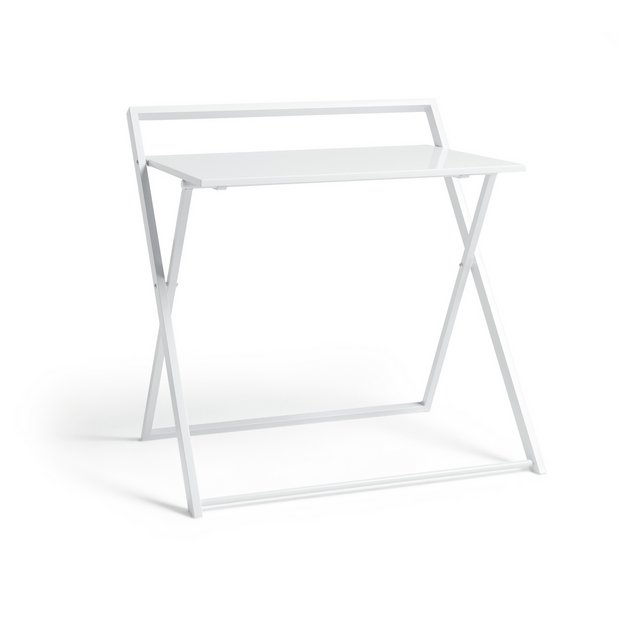 Argos white deals gloss desk