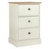 Argos Home Kensington Bedside Table - Oak Effect & Ivory