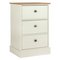 Argos Home Kensington Bedside Table - Oak Effect & Ivory