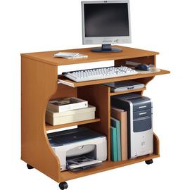 Argos Home Curved Trolley Computer Desk