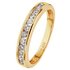 Revere 9ct Yellow Gold 0.33ct Diamond Channel Eternity Ring
