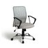 Argos Home Mesh Mid Back Ergonomic Office Chair - Grey