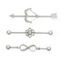 State of Mine Stainless Steel Crystal ScaffoldsSet of 3