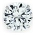 Domain 9ct White Gold Round Cubic Zirconia Stud Earring
