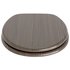 Argos Home Wood Veneer Toilet Seat - Grey