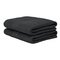 Argos Home Pair of Bath Sheets - Jet Black