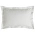 Heart of House Pair of 400 TC Oxford Pillowcases -Pale Grey