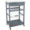 Argos Home Odina Stainless Steel Top Kitchen Trolley