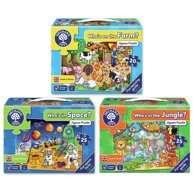 Buy Orchard Toys Fun Early Jigsaw Pack Puzzles and jigsaws Argos